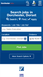 Mobile Screenshot of dorchesterjobs.co.uk